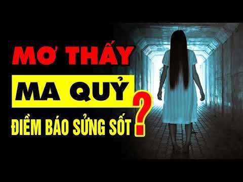 Hình ảnh minh họa một người đang sợ hãi trong giấc mơ, tượng trưng cho cảm xúc khi mơ thấy ma quỷ