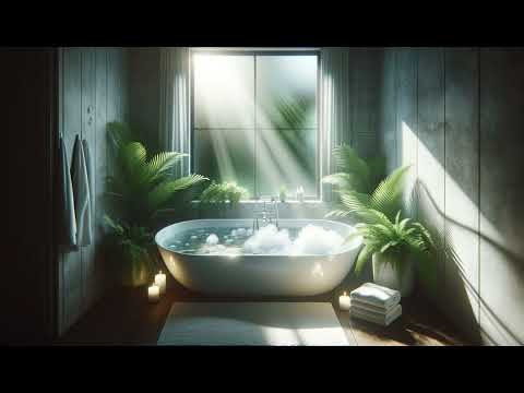 Hình ảnh minh họa một người đang tắm, tượng trưng cho sự thanh lọc và thư giãn.
